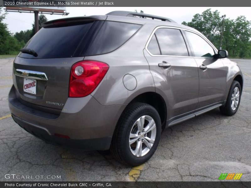 Mocha Steel Metallic / Jet Black 2010 Chevrolet Equinox LT
