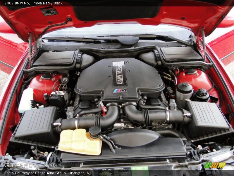 Imola Red / Black 2002 BMW M5