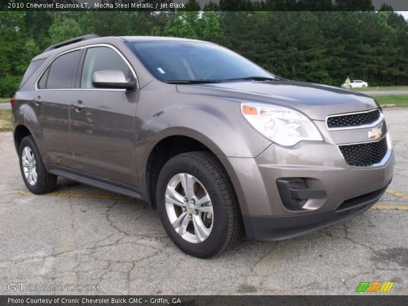 Mocha Steel Metallic / Jet Black 2010 Chevrolet Equinox LT