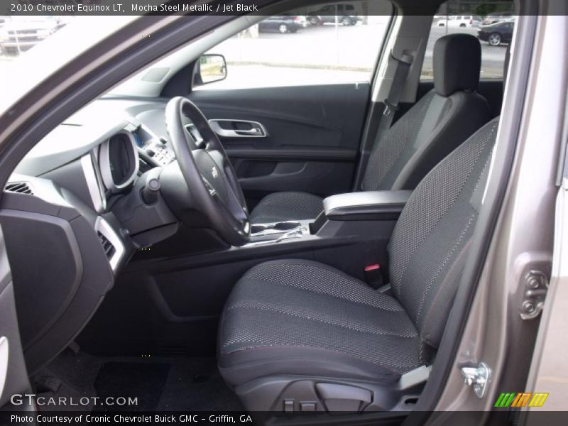Mocha Steel Metallic / Jet Black 2010 Chevrolet Equinox LT