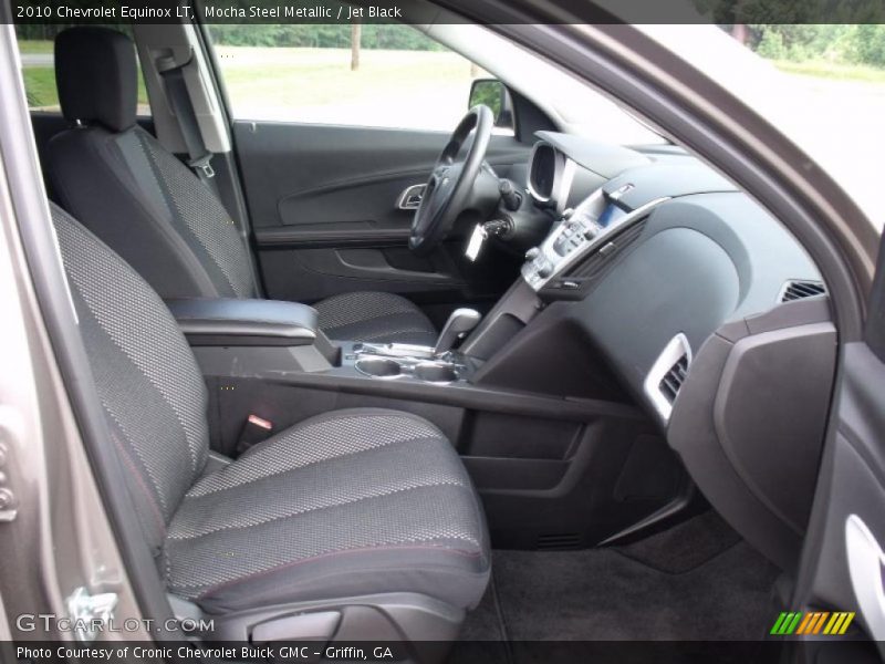 Mocha Steel Metallic / Jet Black 2010 Chevrolet Equinox LT