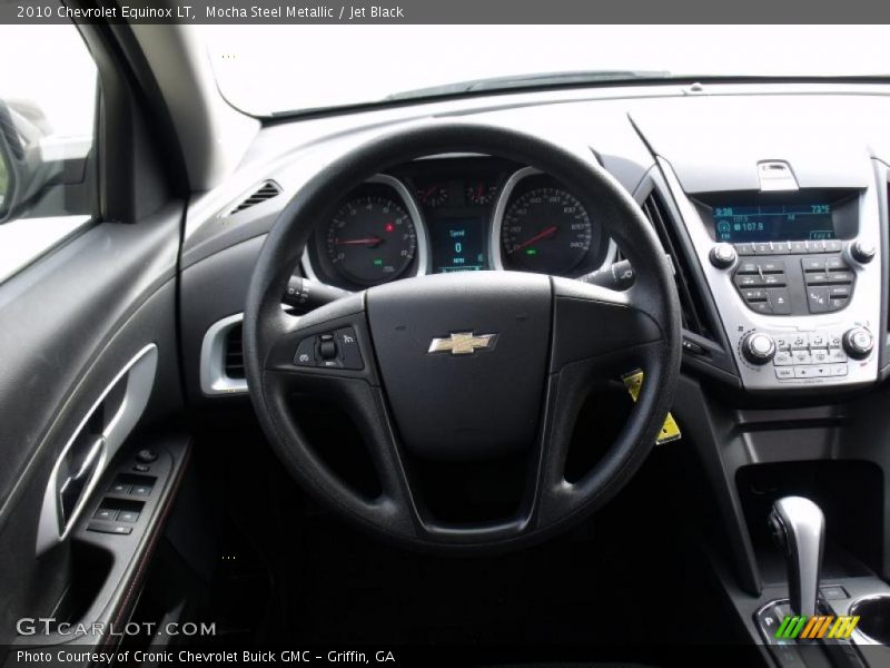 Mocha Steel Metallic / Jet Black 2010 Chevrolet Equinox LT