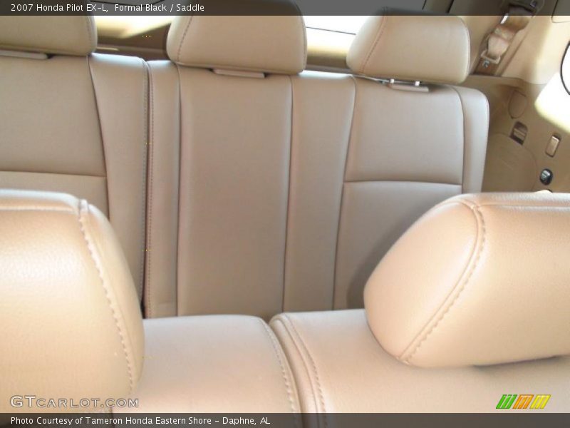 Formal Black / Saddle 2007 Honda Pilot EX-L