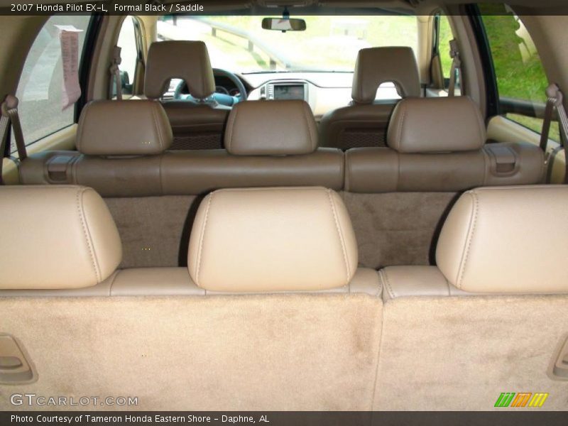 Formal Black / Saddle 2007 Honda Pilot EX-L