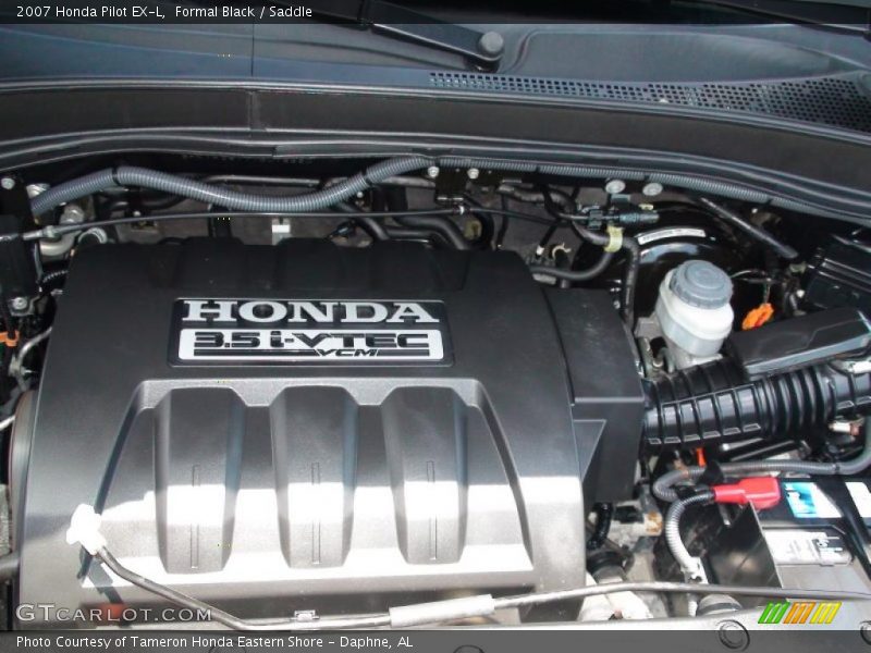 Formal Black / Saddle 2007 Honda Pilot EX-L