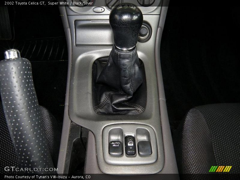 Super White / Black/Silver 2002 Toyota Celica GT