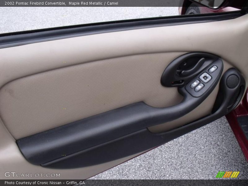 Maple Red Metallic / Camel 2002 Pontiac Firebird Convertible