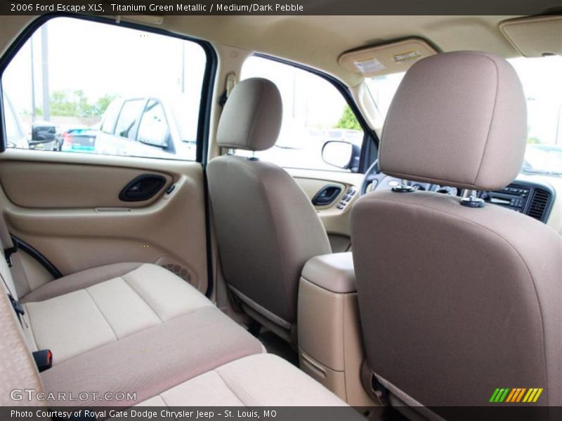 Titanium Green Metallic / Medium/Dark Pebble 2006 Ford Escape XLS