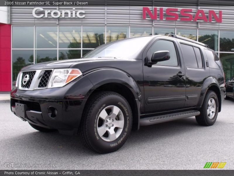 Super Black / Desert 2006 Nissan Pathfinder SE