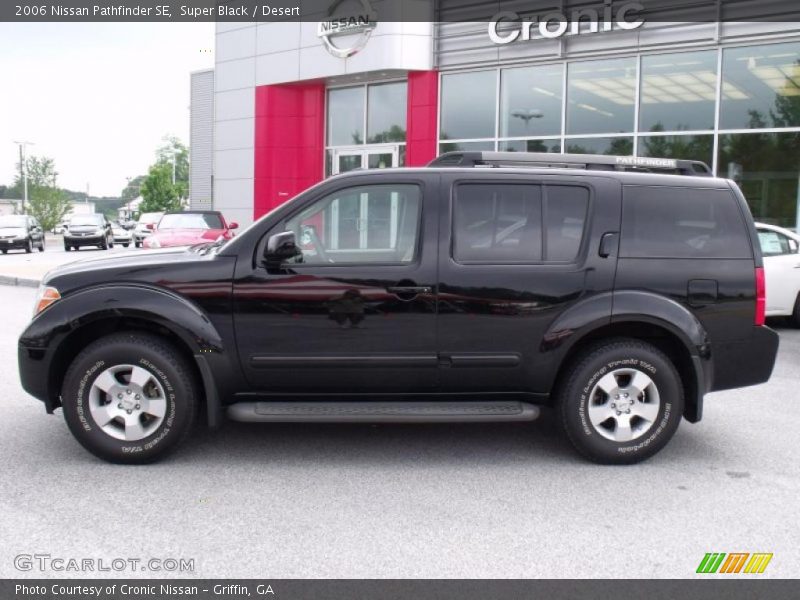 Super Black / Desert 2006 Nissan Pathfinder SE