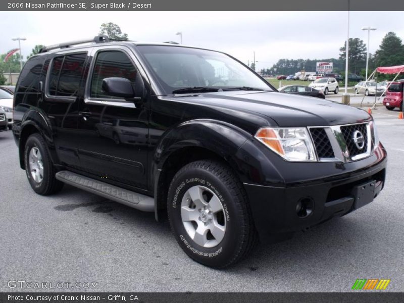 Super Black / Desert 2006 Nissan Pathfinder SE