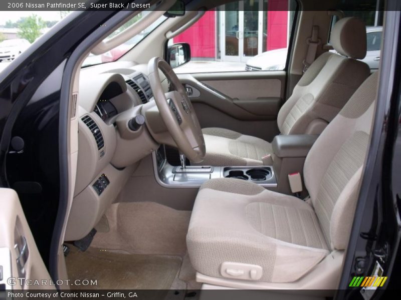 Super Black / Desert 2006 Nissan Pathfinder SE