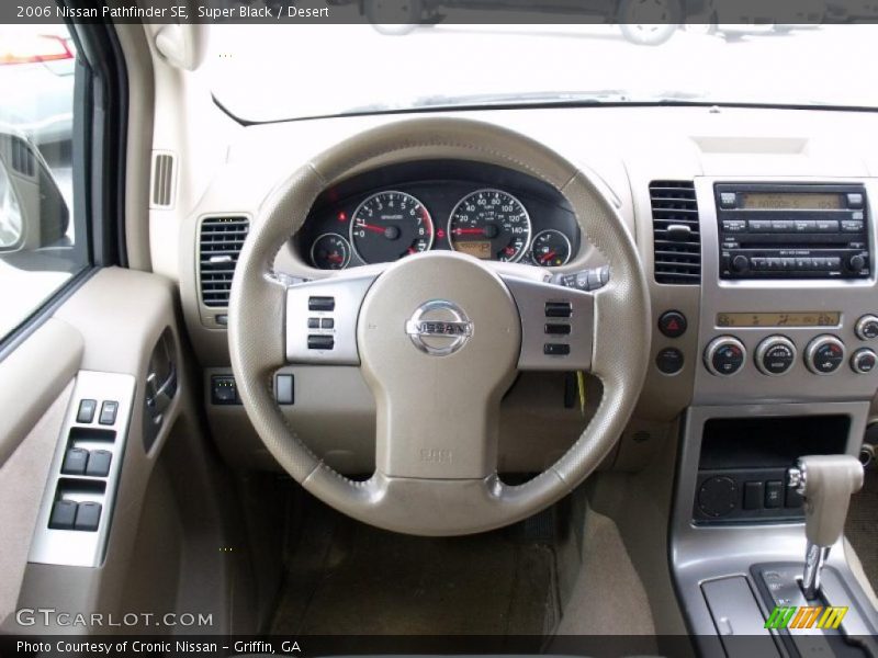 Super Black / Desert 2006 Nissan Pathfinder SE