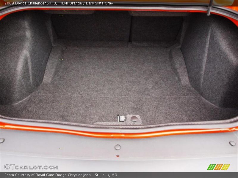 HEMI Orange / Dark Slate Gray 2009 Dodge Challenger SRT8