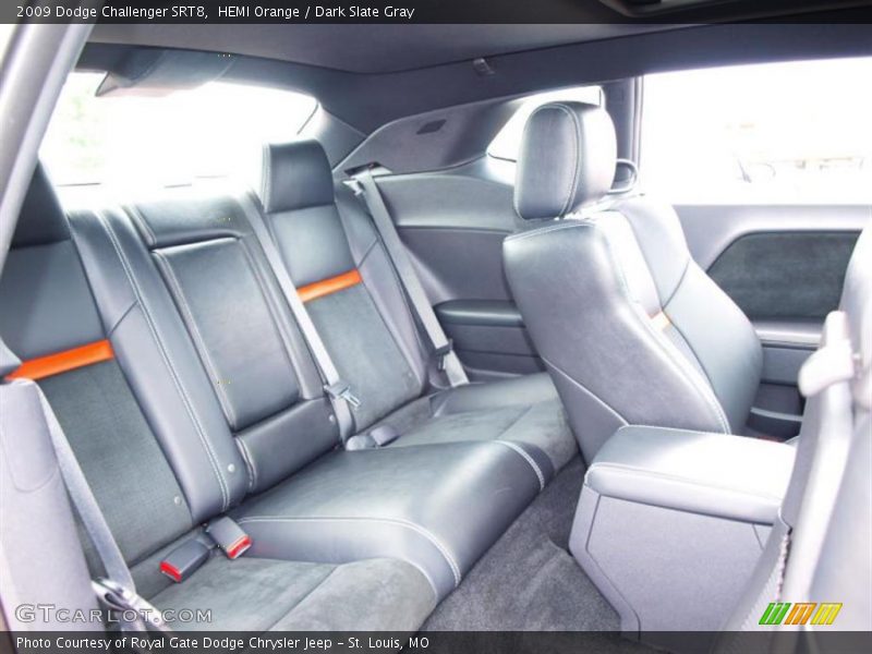 HEMI Orange / Dark Slate Gray 2009 Dodge Challenger SRT8