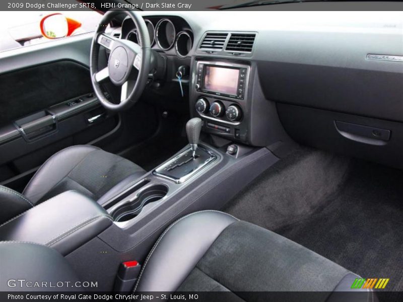 HEMI Orange / Dark Slate Gray 2009 Dodge Challenger SRT8