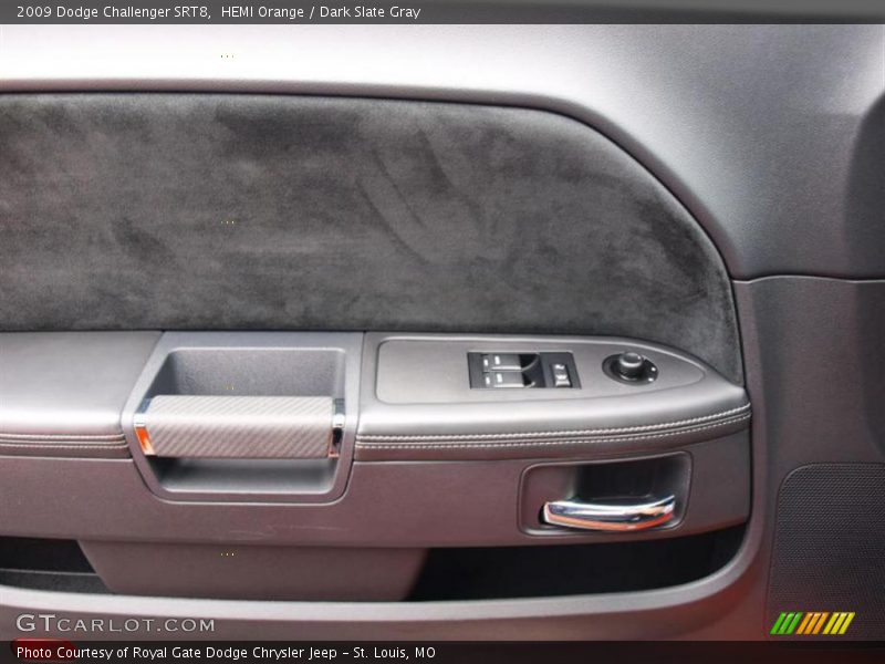 HEMI Orange / Dark Slate Gray 2009 Dodge Challenger SRT8