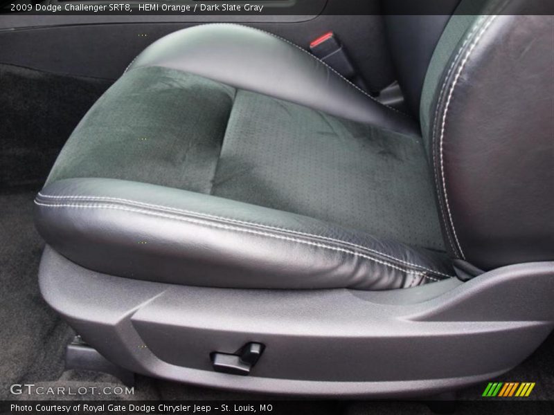 HEMI Orange / Dark Slate Gray 2009 Dodge Challenger SRT8