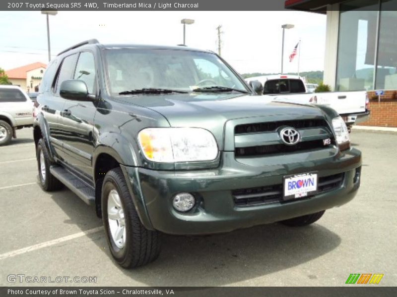 Timberland Mica / Light Charcoal 2007 Toyota Sequoia SR5 4WD