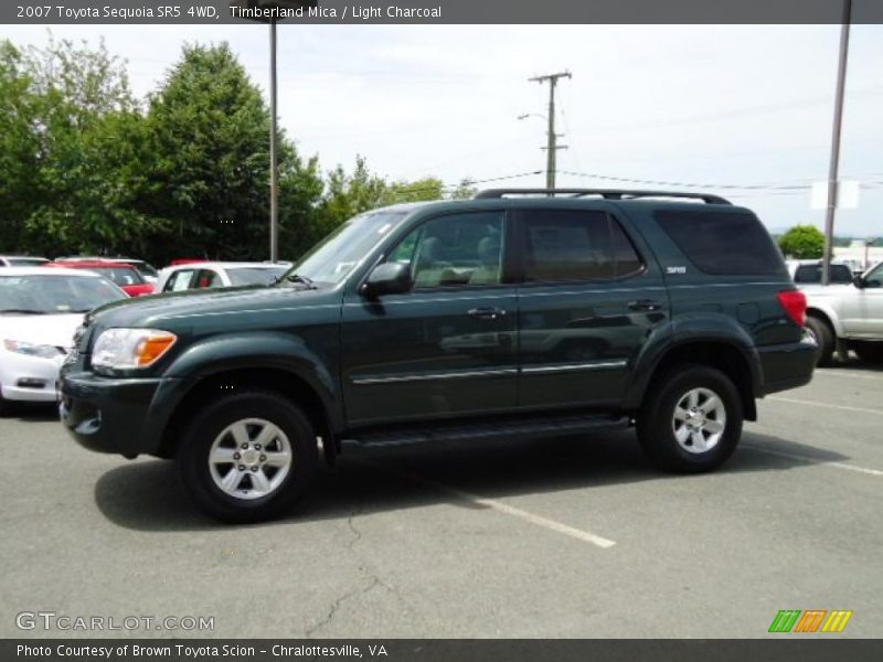 Timberland Mica / Light Charcoal 2007 Toyota Sequoia SR5 4WD