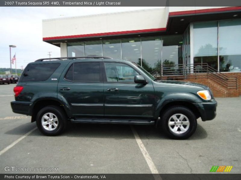 Timberland Mica / Light Charcoal 2007 Toyota Sequoia SR5 4WD