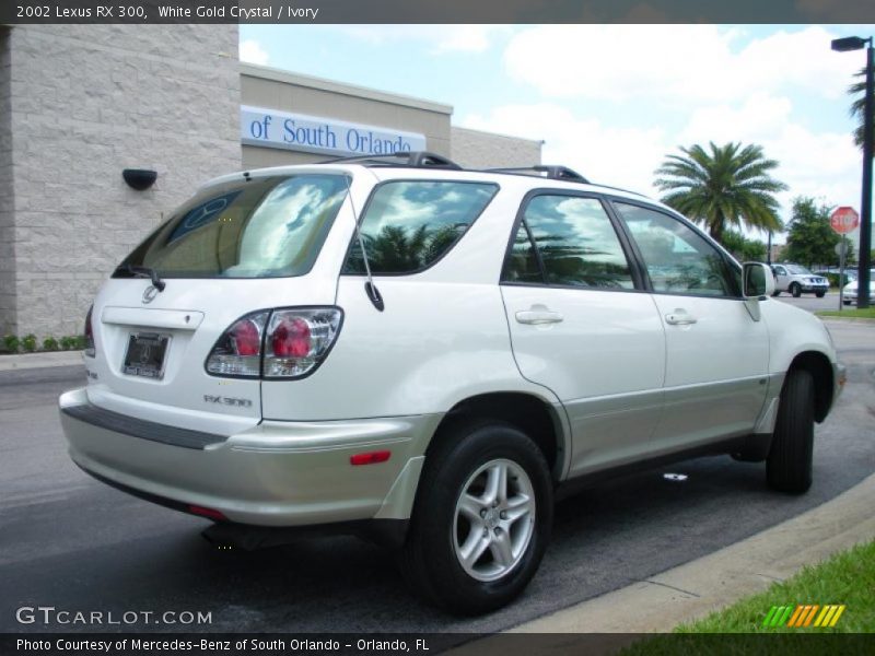 White Gold Crystal / Ivory 2002 Lexus RX 300