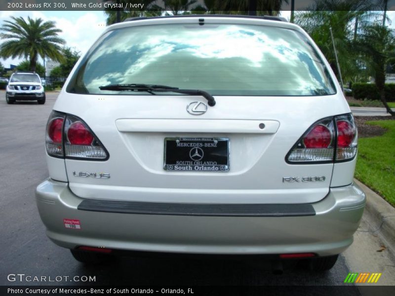 White Gold Crystal / Ivory 2002 Lexus RX 300