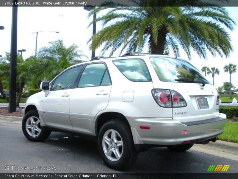White Gold Crystal / Ivory 2002 Lexus RX 300