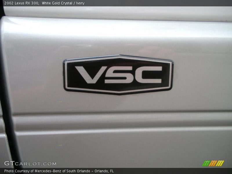 White Gold Crystal / Ivory 2002 Lexus RX 300