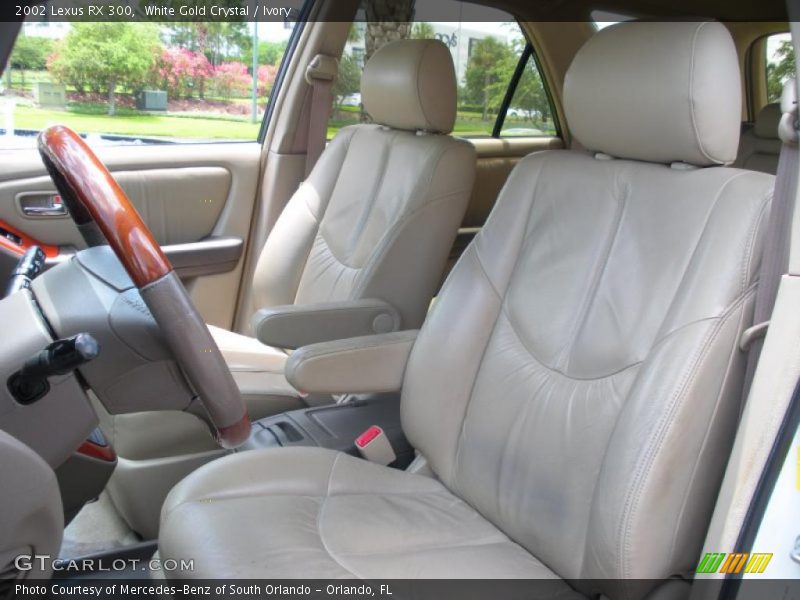 White Gold Crystal / Ivory 2002 Lexus RX 300
