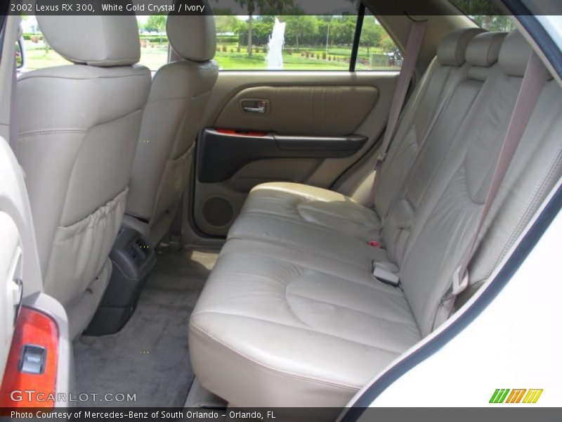 White Gold Crystal / Ivory 2002 Lexus RX 300