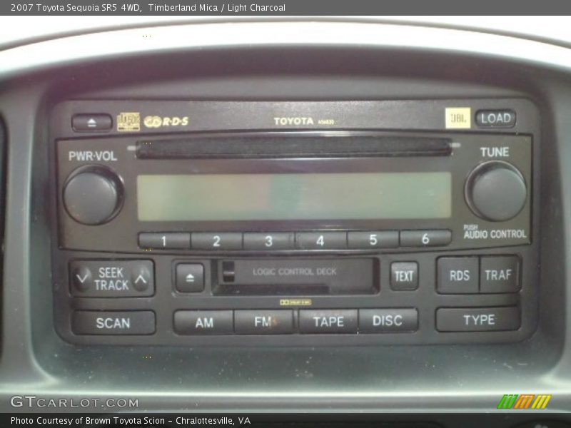 Timberland Mica / Light Charcoal 2007 Toyota Sequoia SR5 4WD