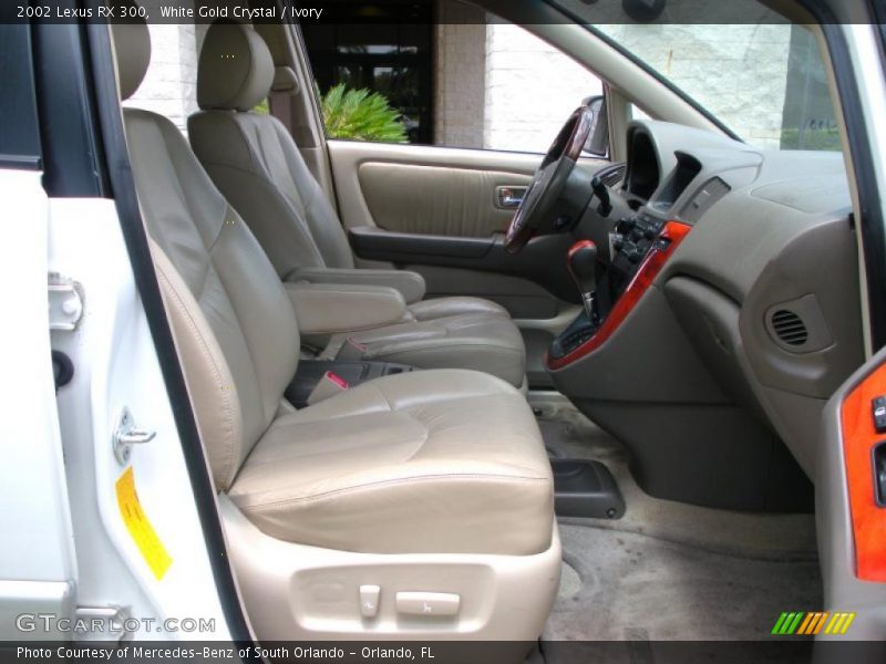 White Gold Crystal / Ivory 2002 Lexus RX 300