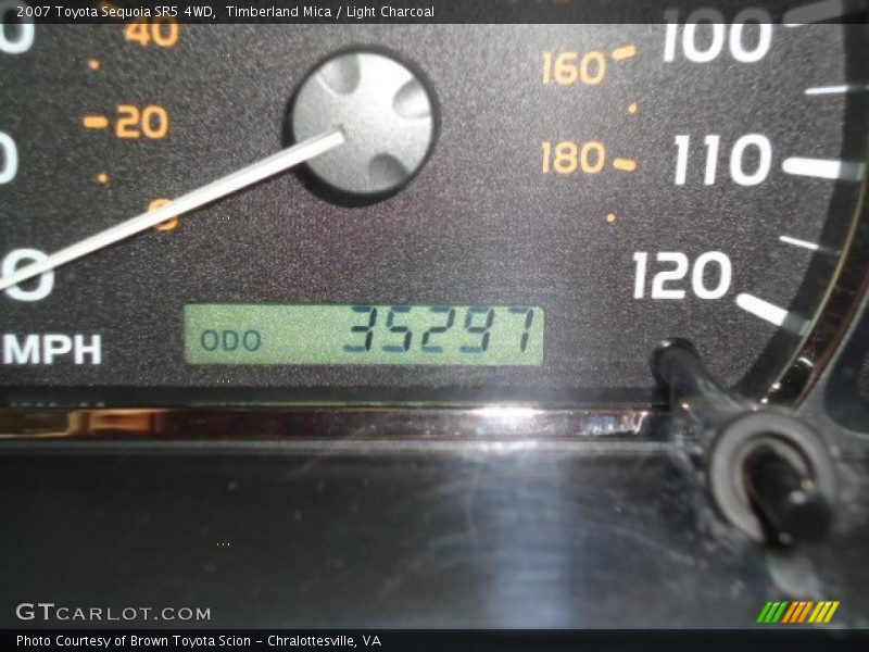 Timberland Mica / Light Charcoal 2007 Toyota Sequoia SR5 4WD