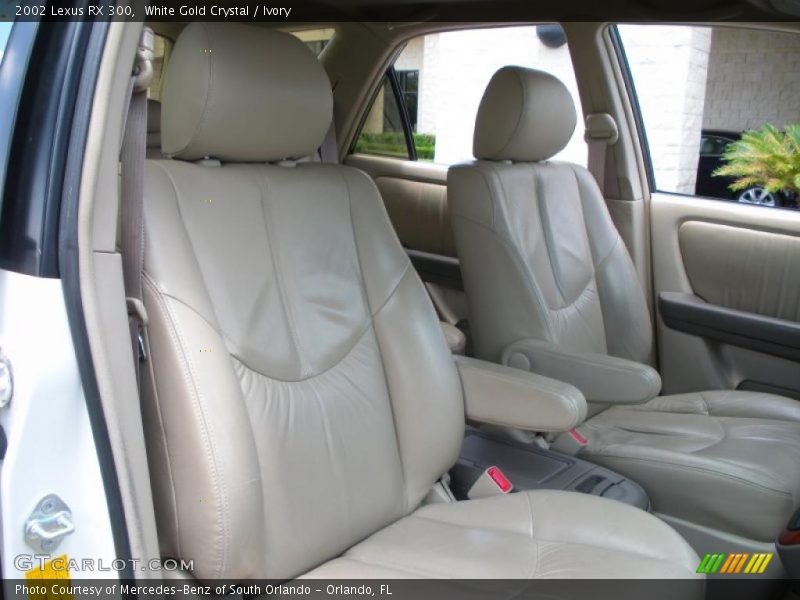 White Gold Crystal / Ivory 2002 Lexus RX 300
