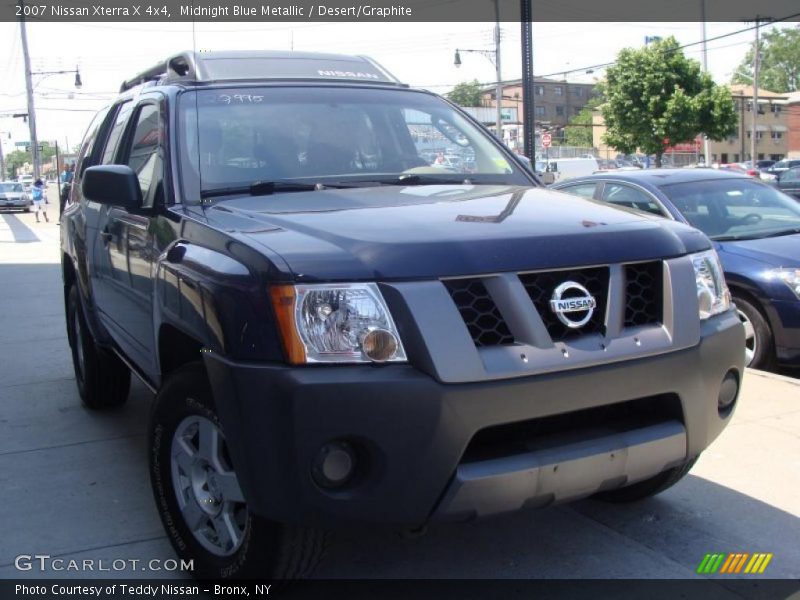 Midnight Blue Metallic / Desert/Graphite 2007 Nissan Xterra X 4x4