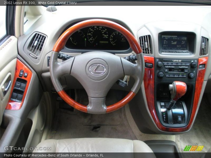 White Gold Crystal / Ivory 2002 Lexus RX 300