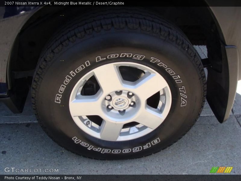 Midnight Blue Metallic / Desert/Graphite 2007 Nissan Xterra X 4x4
