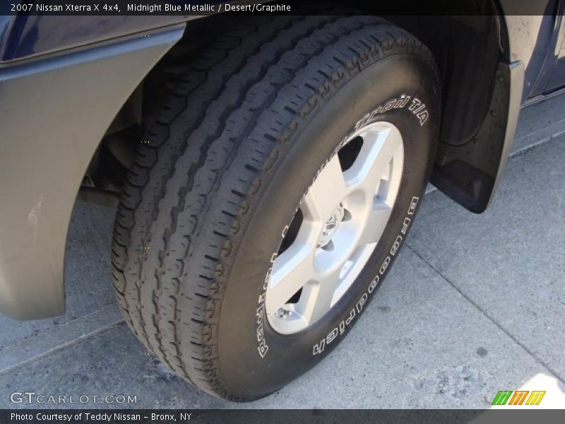 Midnight Blue Metallic / Desert/Graphite 2007 Nissan Xterra X 4x4