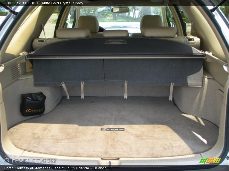 White Gold Crystal / Ivory 2002 Lexus RX 300