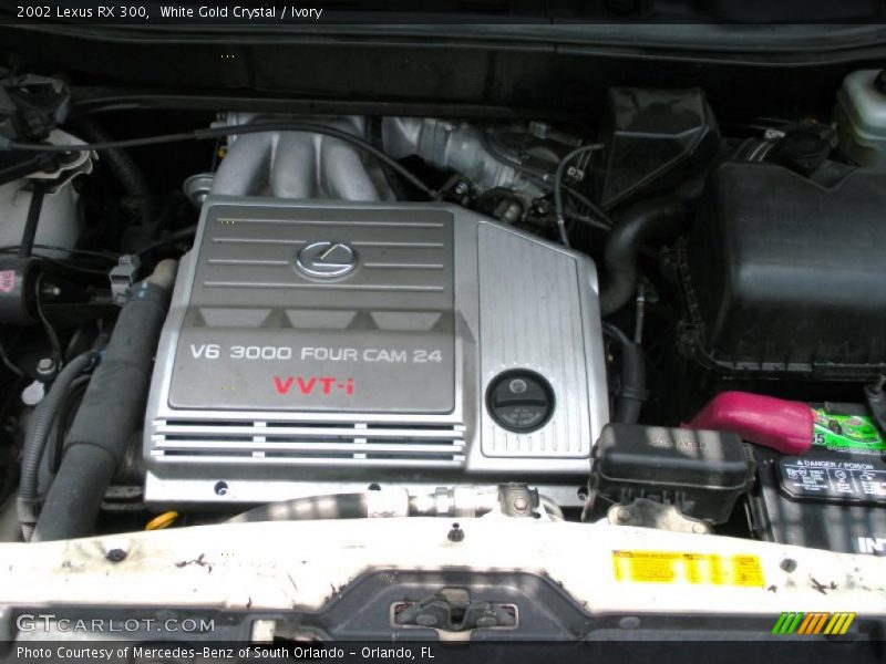 White Gold Crystal / Ivory 2002 Lexus RX 300
