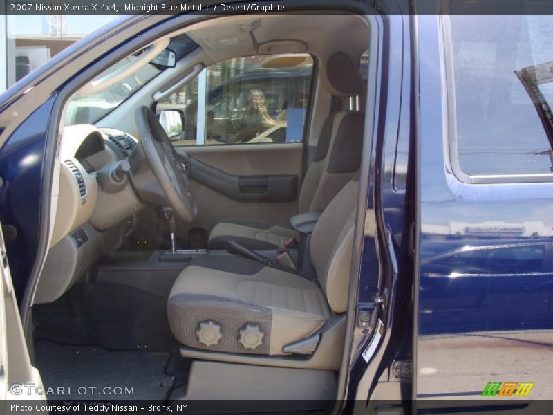 Midnight Blue Metallic / Desert/Graphite 2007 Nissan Xterra X 4x4