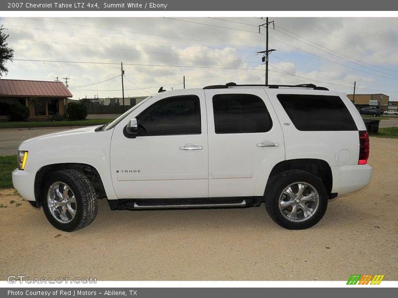 Summit White / Ebony 2007 Chevrolet Tahoe LTZ 4x4