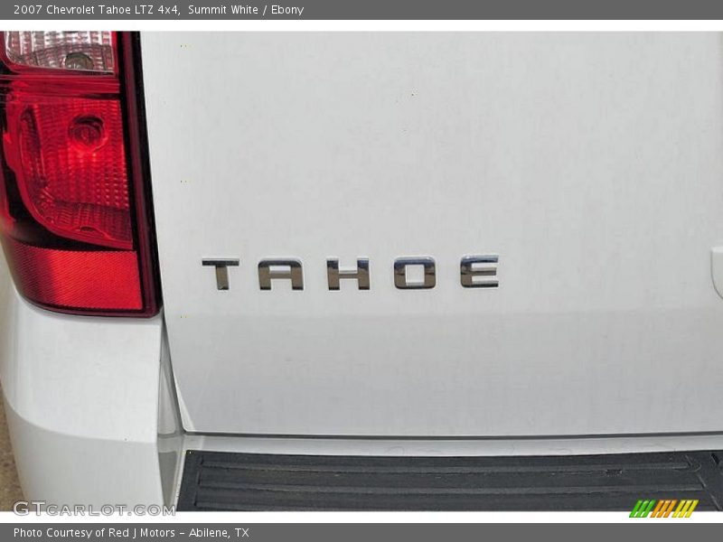 Summit White / Ebony 2007 Chevrolet Tahoe LTZ 4x4