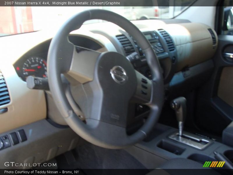 Midnight Blue Metallic / Desert/Graphite 2007 Nissan Xterra X 4x4