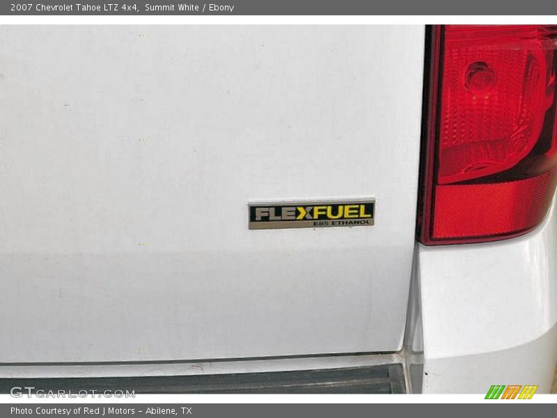 Summit White / Ebony 2007 Chevrolet Tahoe LTZ 4x4