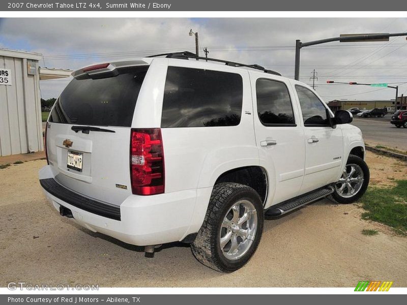 Summit White / Ebony 2007 Chevrolet Tahoe LTZ 4x4