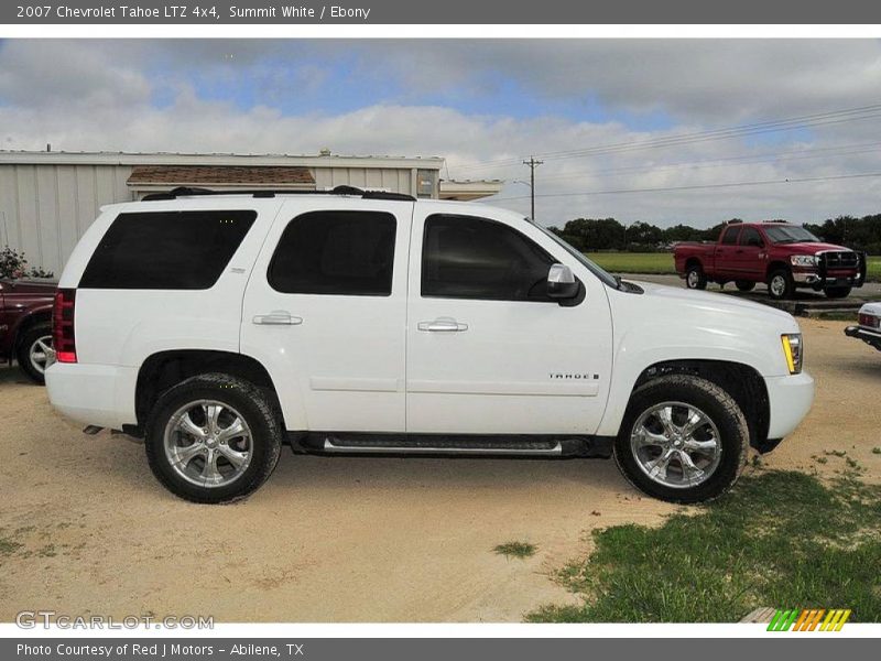 Summit White / Ebony 2007 Chevrolet Tahoe LTZ 4x4