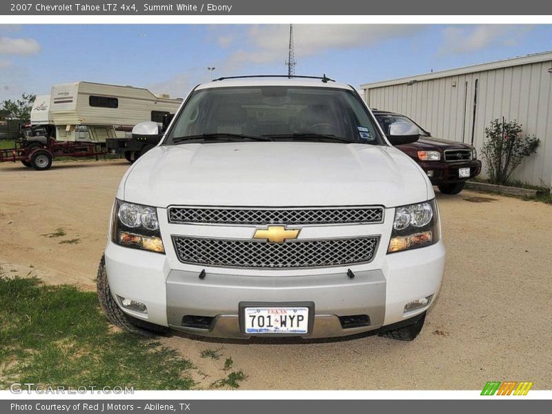 Summit White / Ebony 2007 Chevrolet Tahoe LTZ 4x4