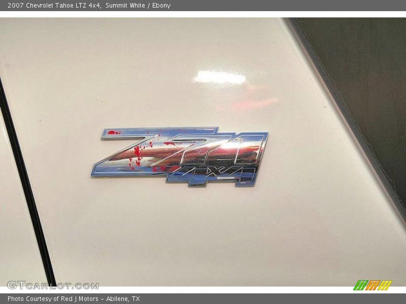 Summit White / Ebony 2007 Chevrolet Tahoe LTZ 4x4